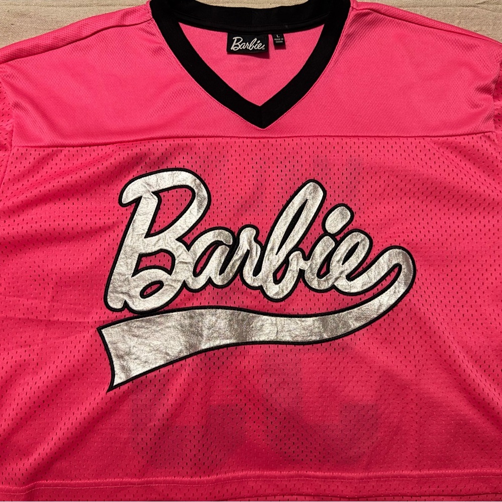 Barbie Pink and Black Kids Jersey - Picture 2 of 8
